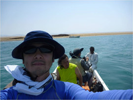 A passive acoustic monitoring was conducted in Dungonab Bay, northern Sudan