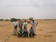 Wadi Al-Rawakeeb with DRI-NCR (Dr. Trig, Mr. Magzoub), SUST(Mr. 