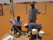 Installation of Meteo. devices in Al-Rawakeeb area (1)